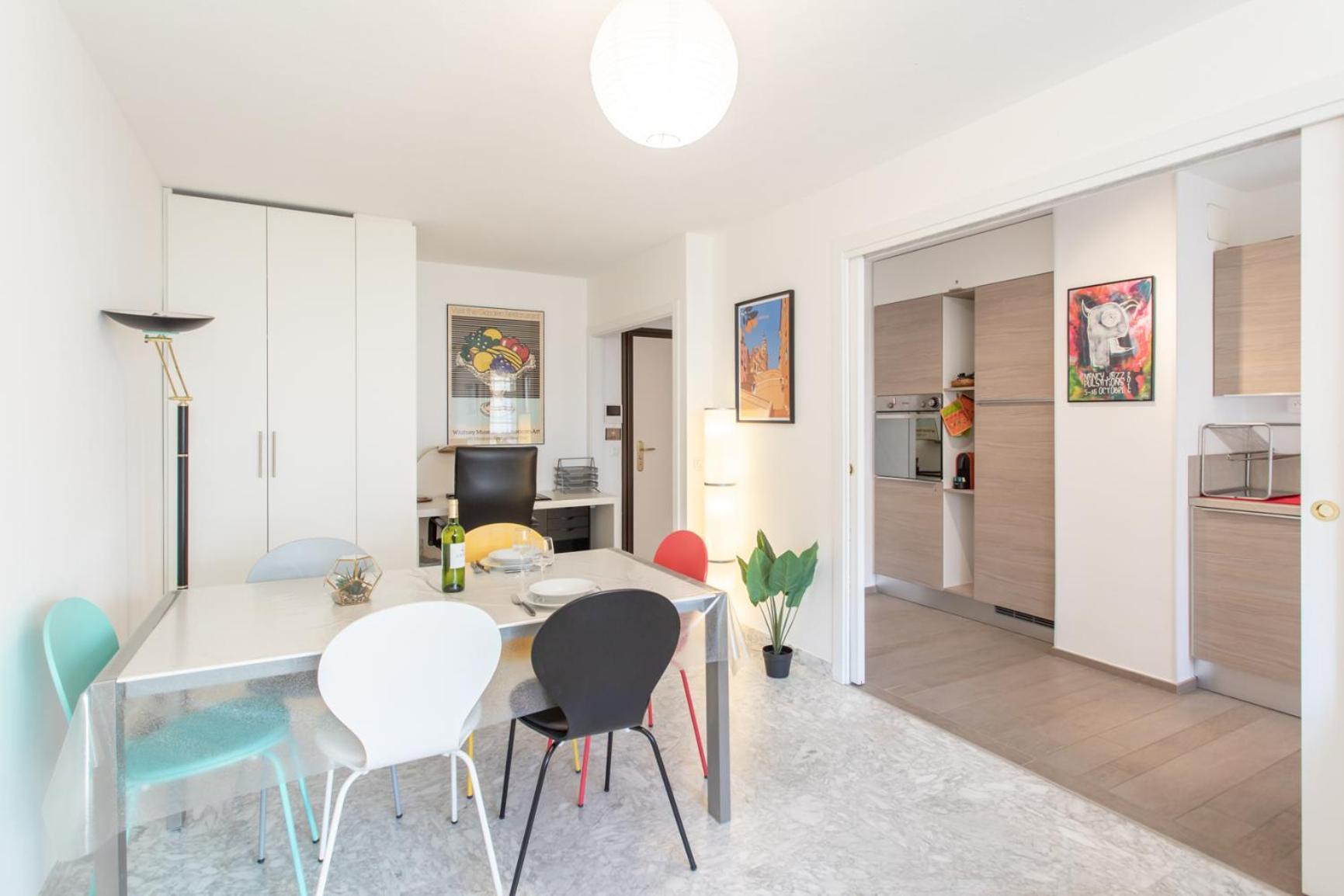 Appartement La Perle Grand 2p Terrasse Centre Proche Plages Clim Menton