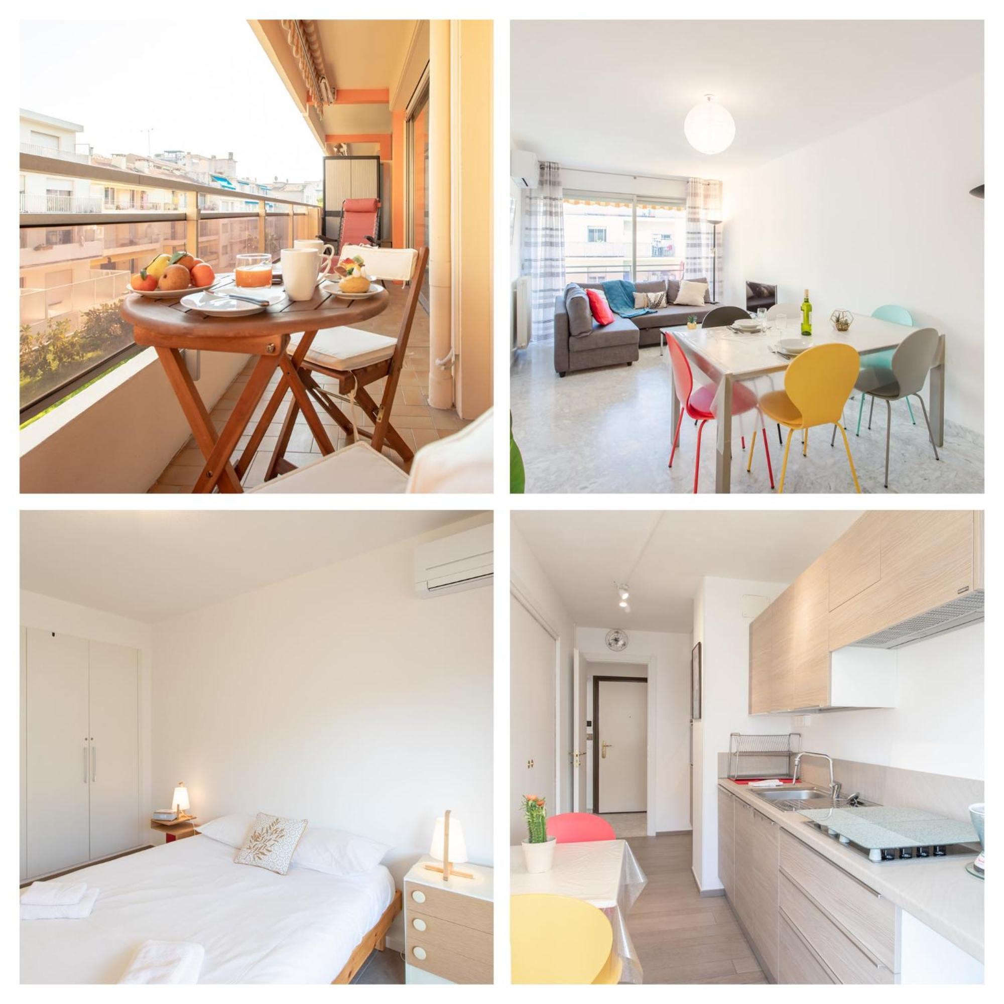 La Perle Grand 2p Terrasse Centre Proche Plages Clim * Menton