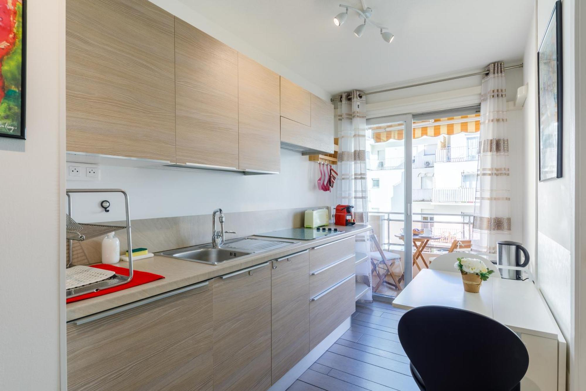 La Perle Grand 2p Terrasse Centre Proche Plages Clim Apartment *