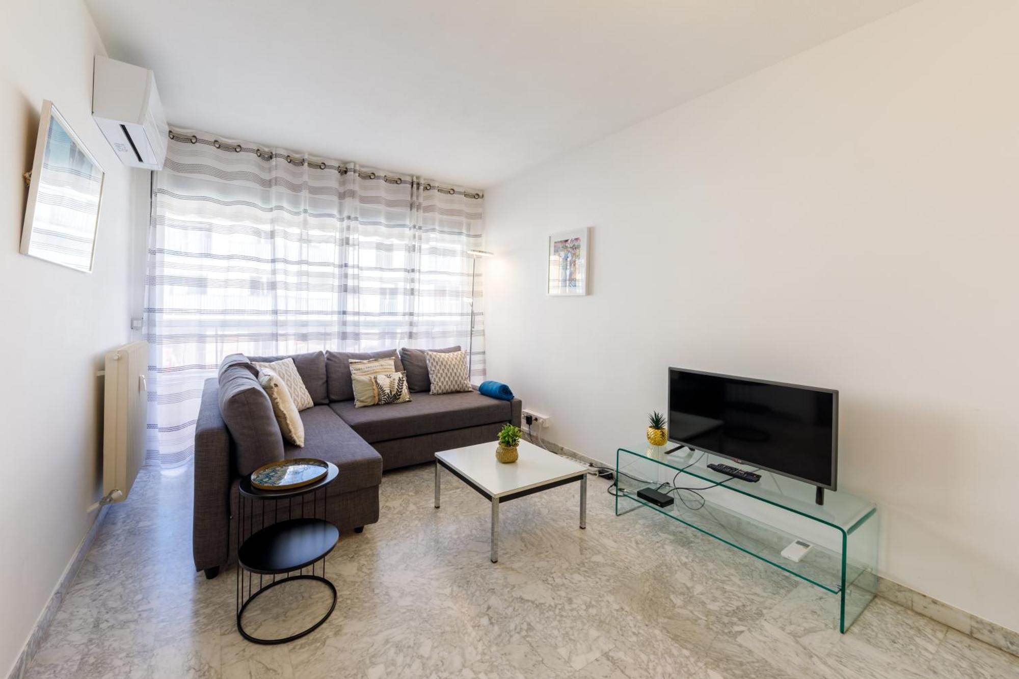 La Perle Grand 2p Terrasse Centre Proche Plages Clim Apartment Menton